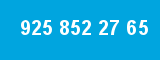 925 852 27 65 925 852 27 65